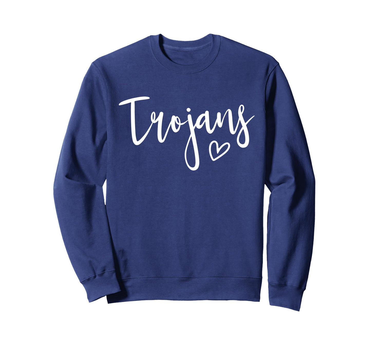 Trojans High School Trojans Sweatshirt - Casual Everyday Wear for Adults - T-Shirt, Sweatshirt, Hoodie