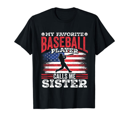 My Favorite Baseball Player Calls Me T-Shirt - Novelty Apparel for Adults - T-Shirt, Sweatshirt, Hoodie