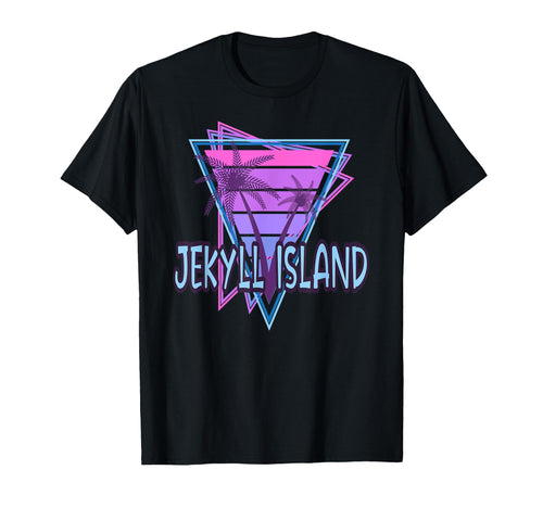 Jekyll Island Vacation Vaporwave T-Shirt - Streetwear Style Men Women - T-Shirt, Sweatshirt, Hoodie