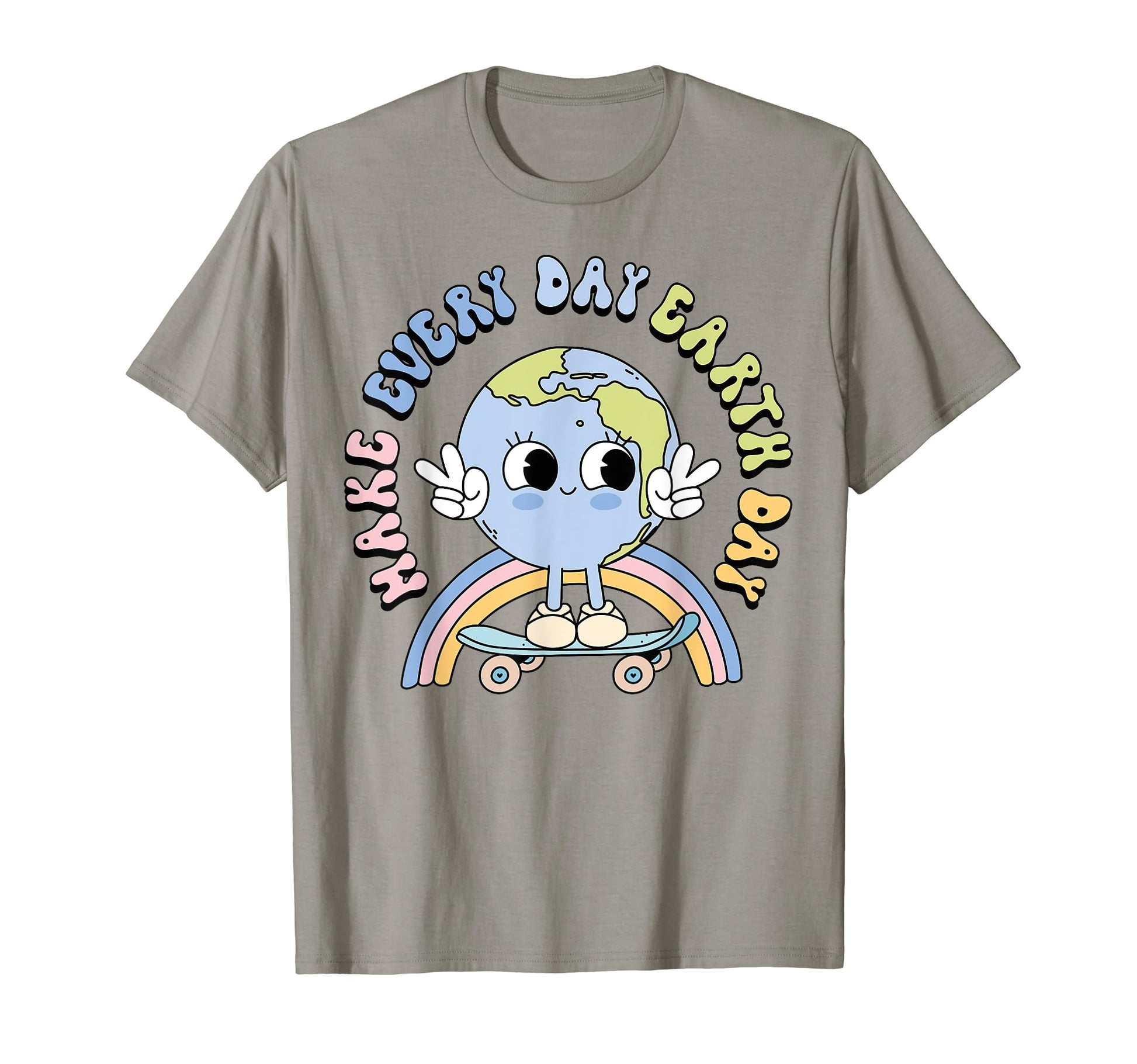 Make Every Day Earth Day 2024 Groovy T-Shirt - Trendy Graphic for Adults - T-Shirt, Sweatshirt, Hoodie