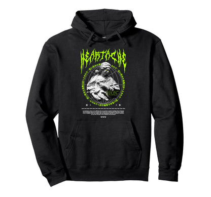 Heartache Lovesickness Greek Aesthetic Hoodie - Trendy Graphic for Adults - T-Shirt, Sweatshirt, Hoodie