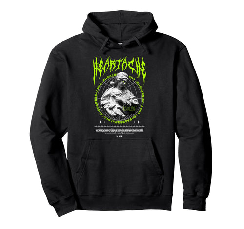 Heartache Lovesickness Greek Aesthetic Hoodie - Trendy Graphic for Adults - T-Shirt, Sweatshirt, Hoodie