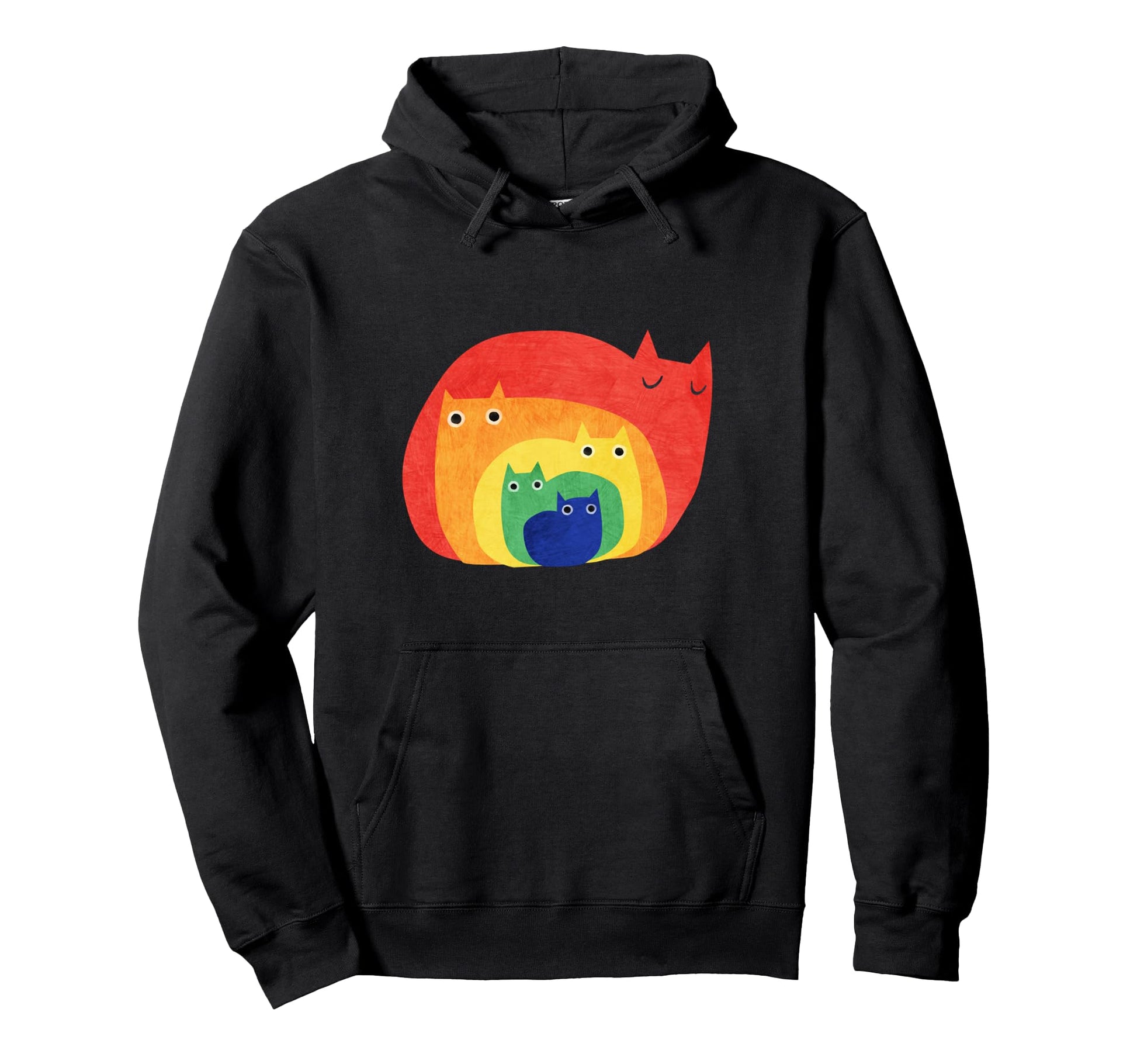 Rain Bow C T S Hoodie - Fun Novelty Design Men Women - T-Shirt, Sweatshirt, Hoodie