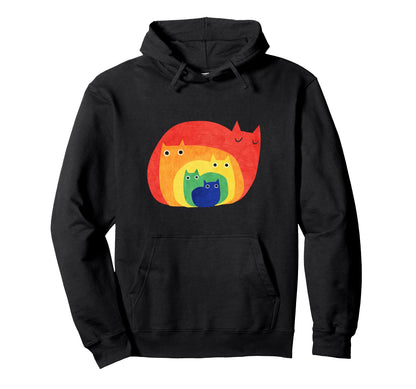 Rain Bow C T S Hoodie - Fun Novelty Design Men Women - T-Shirt, Sweatshirt, Hoodie