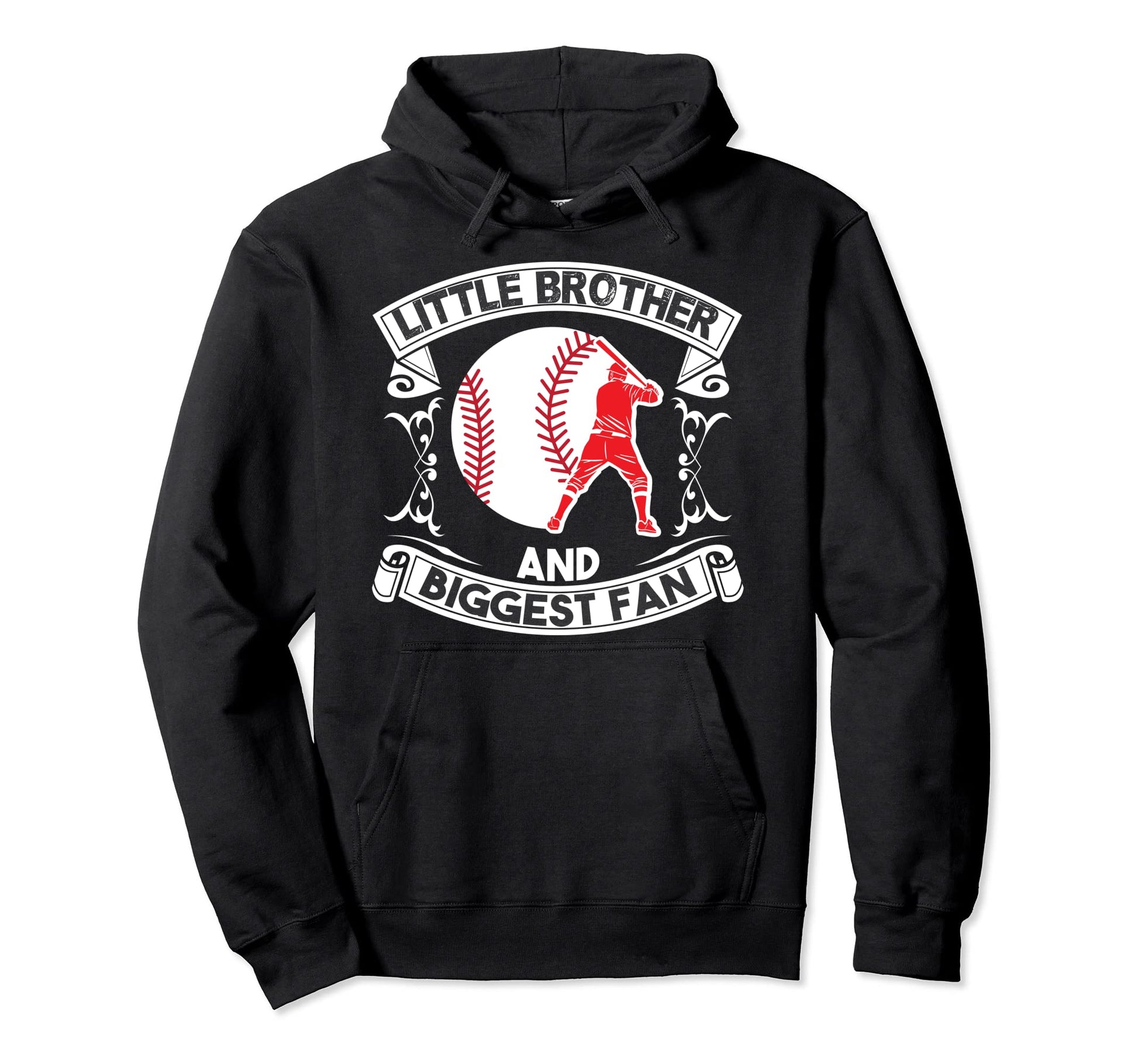 Little Brother And Biggest Fan Hoodie - Streetwear Style Men Women - T-Shirt, Sweatshirt, Hoodie