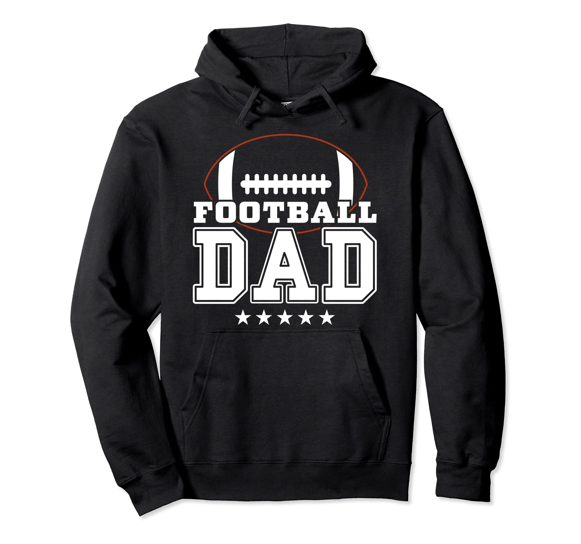 Football Dad American Football Fathers Hoodie - Streetwear Style Men Women - T-Shirt, Sweatshirt, Hoodie