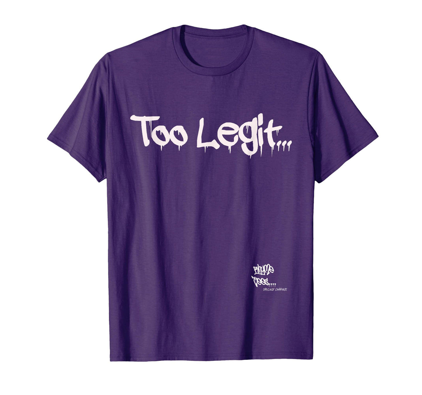 Old School Rap Hip Hop Too Legit 90S T-Shirt - Casual Everyday Wear Unisex - T-Shirt, Sweatshirt, Hoodie
