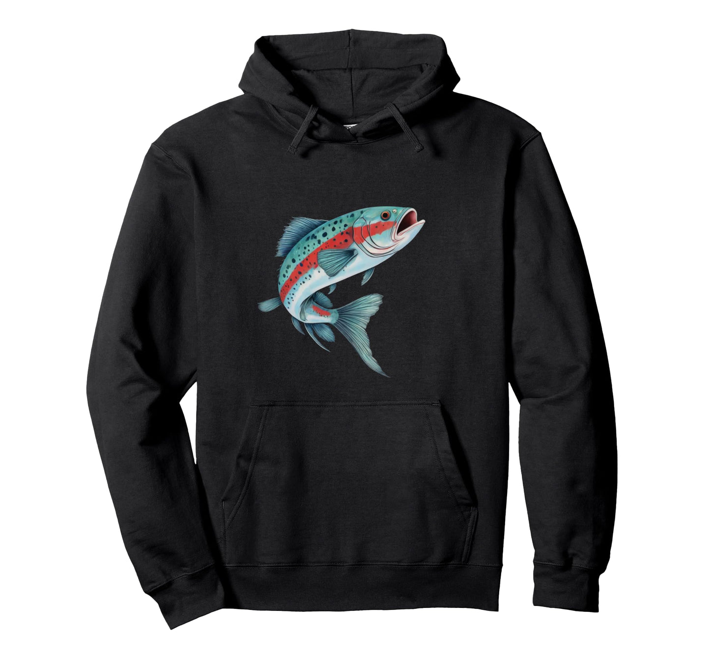 Rainbow Trout Fishing Hoodie - Novelty Apparel Unisex - T-Shirt, Sweatshirt, Hoodie