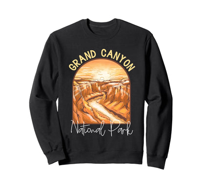 Grand Canyon National Park Mountain Sweatshirt - Custom Art Print Unisex - T-Shirt, Sweatshirt, Hoodie