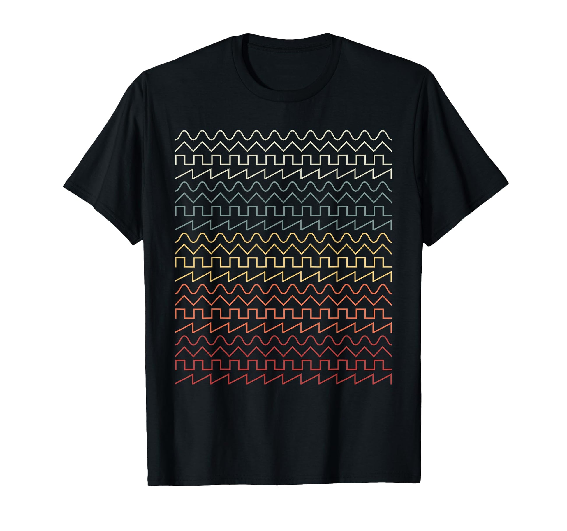 Analog Waveform Music Lover T-Shirt - Novelty Apparel for Adults - T-Shirt, Sweatshirt, Hoodie