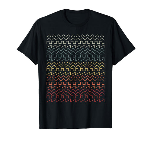 Analog Waveform Music Lover T-Shirt - Novelty Apparel for Adults - T-Shirt, Sweatshirt, Hoodie
