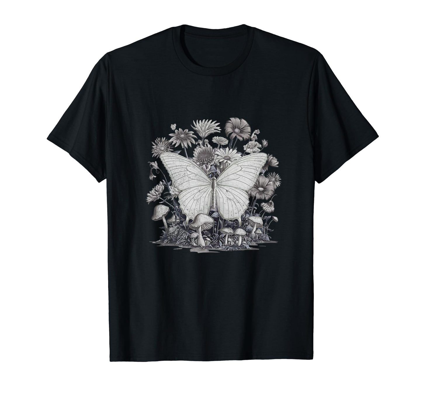 Butterfly Grunge Fairycore Aesthetic T-Shirt - Trendy Graphic for Adults - T-Shirt, Sweatshirt, Hoodie