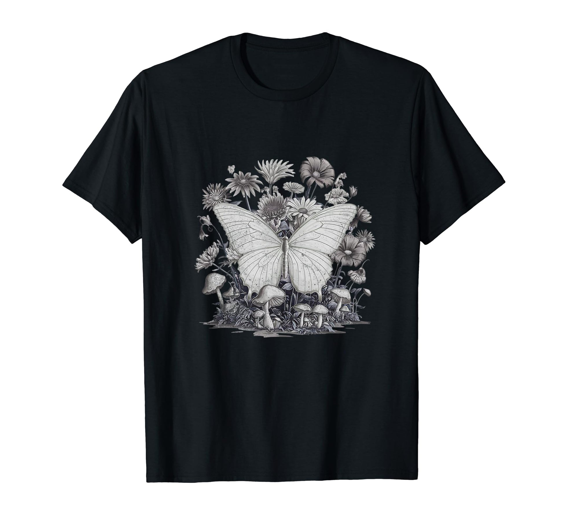 Butterfly Grunge Fairycore Aesthetic T-Shirt - Trendy Graphic for Adults - T-Shirt, Sweatshirt, Hoodie