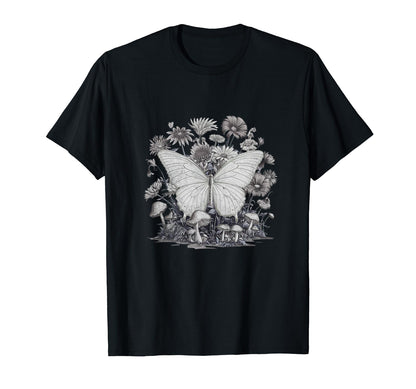 Butterfly Grunge Fairycore Aesthetic T-Shirt - Trendy Graphic for Adults - T-Shirt, Sweatshirt, Hoodie