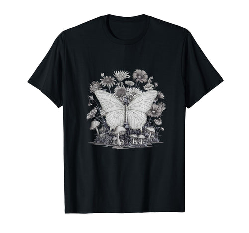Butterfly Grunge Fairycore Aesthetic T-Shirt - Trendy Graphic for Adults - T-Shirt, Sweatshirt, Hoodie