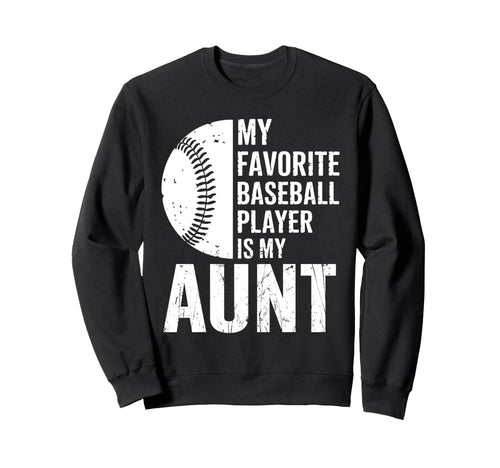 My Favorite Baseball Player Is My Sweatshirt - Minimalist Print Men Women - T-Shirt, Sweatshirt, Hoodie