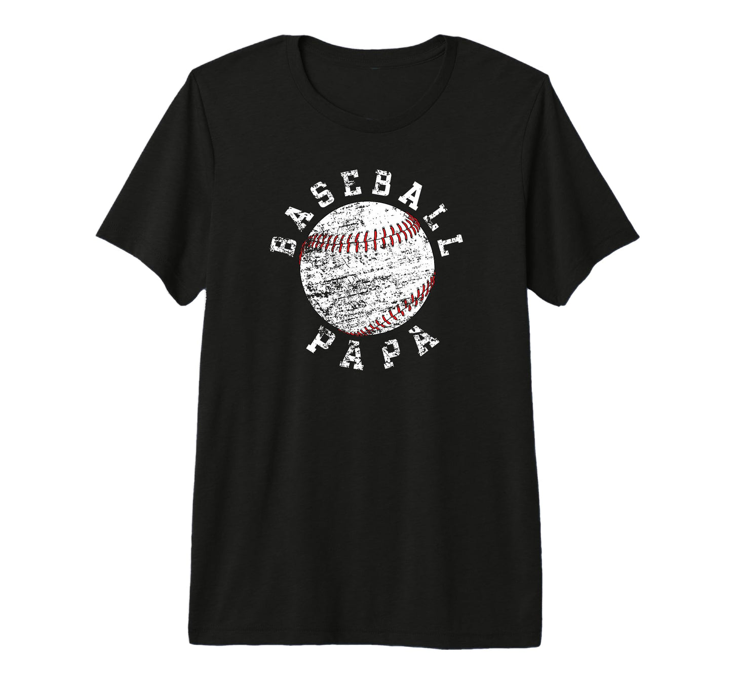 Mens Proud Baseball Papa Grandpa Papa T-Shirt - Unique Graphic Unisex - T-Shirt, Sweatshirt, Hoodie