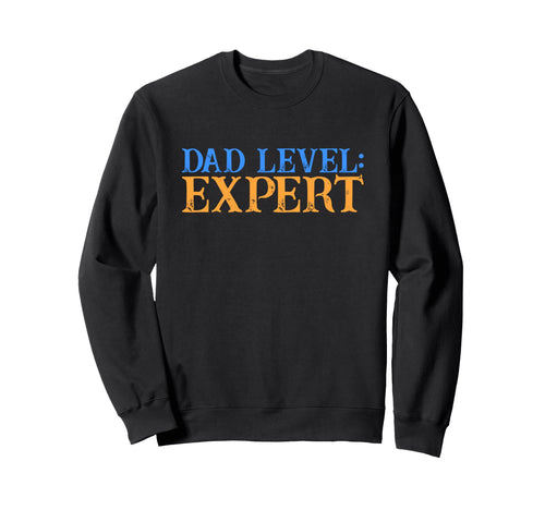 Dad Level Expert Video Gamer Sweatshirt - Casual Everyday Wear Men Women - T-Shirt, Sweatshirt, Hoodie
