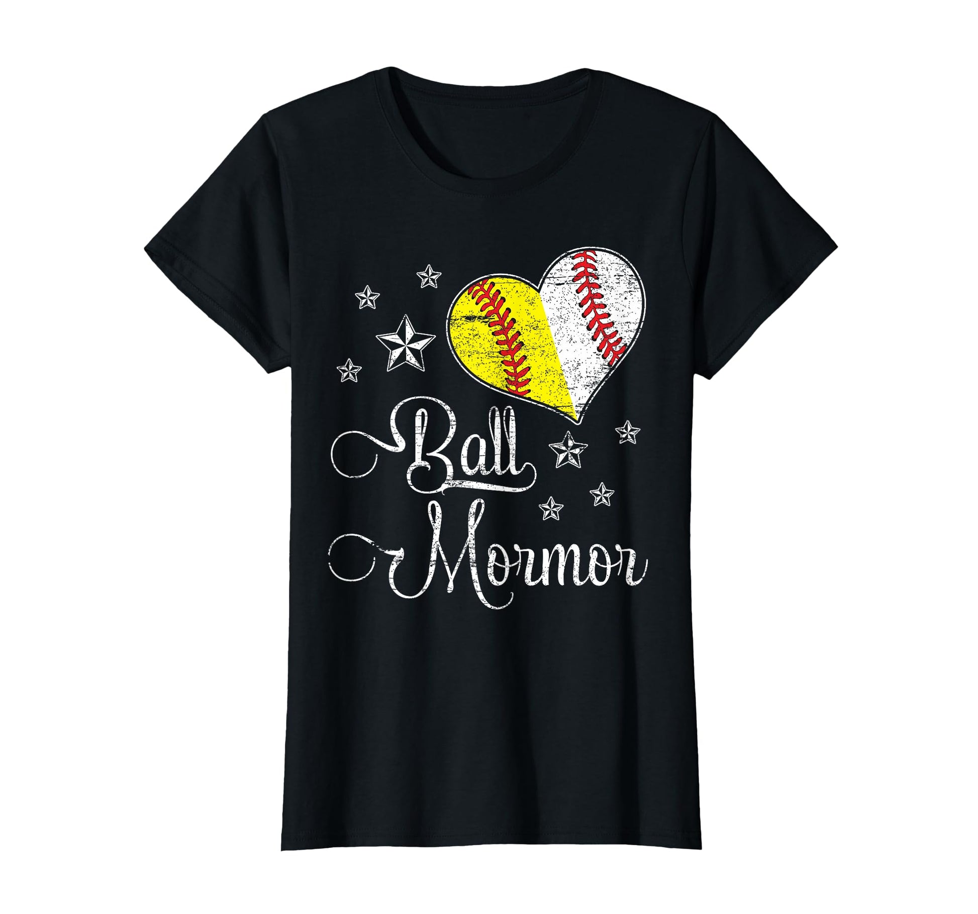 Proud Baseball Softball Mormor T-Shirt - Casual Everyday Wear for Adults - T-Shirt, Sweatshirt, Hoodie