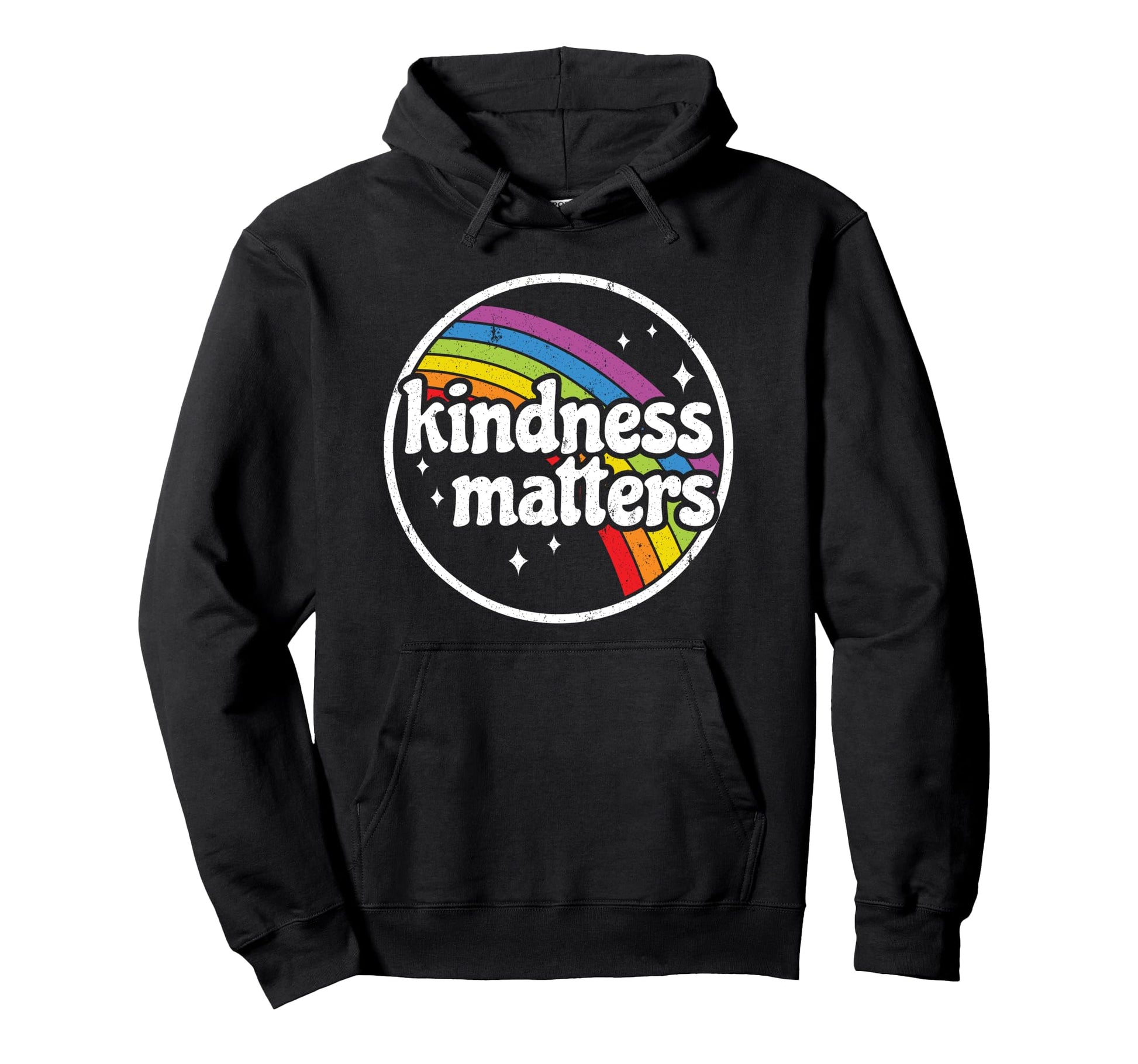 Positive Anti Bullying Rainbow Sped Hoodie - Graphic Print for Adults - T-Shirt, Sweatshirt, Hoodie