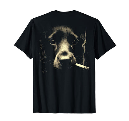 English Cocker Spaniel Smoking T-Shirt - Streetwear Style Men Women - T-Shirt, Sweatshirt, Hoodie