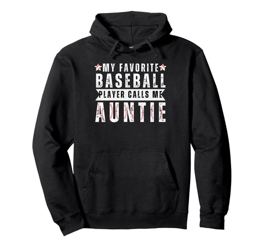 My Favorite Baseball Player Calls Me Hoodie - Graphic Print Men Women - T-Shirt, Sweatshirt, Hoodie