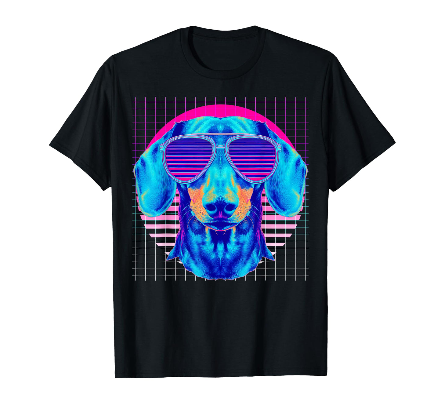 Dachshund Sunglasses Doxie Dog T-Shirt - Unique Graphic Men Women - T-Shirt, Sweatshirt, Hoodie