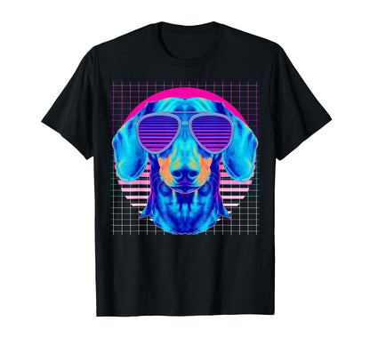 Dachshund Sunglasses Doxie Dog T-Shirt - Unique Graphic Men Women - T-Shirt, Sweatshirt, Hoodie