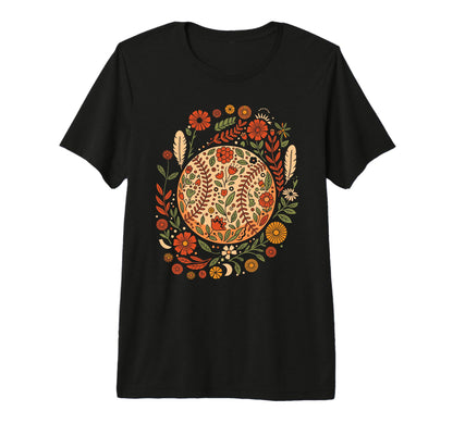 Boho Baseball Softball Mom Lovers Tri T-Shirt - Trendy Graphic Men Women - T-Shirt, Sweatshirt, Hoodie