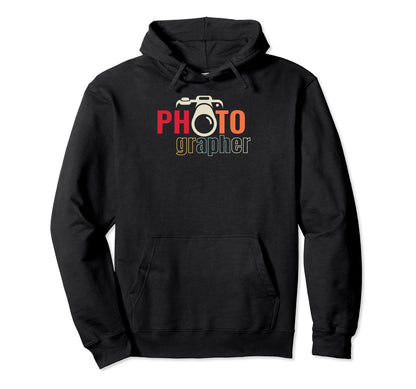 Photo Journalist Photographer Cameraman Hoodie - Novelty Apparel Men Women - T-Shirt, Sweatshirt, Hoodie