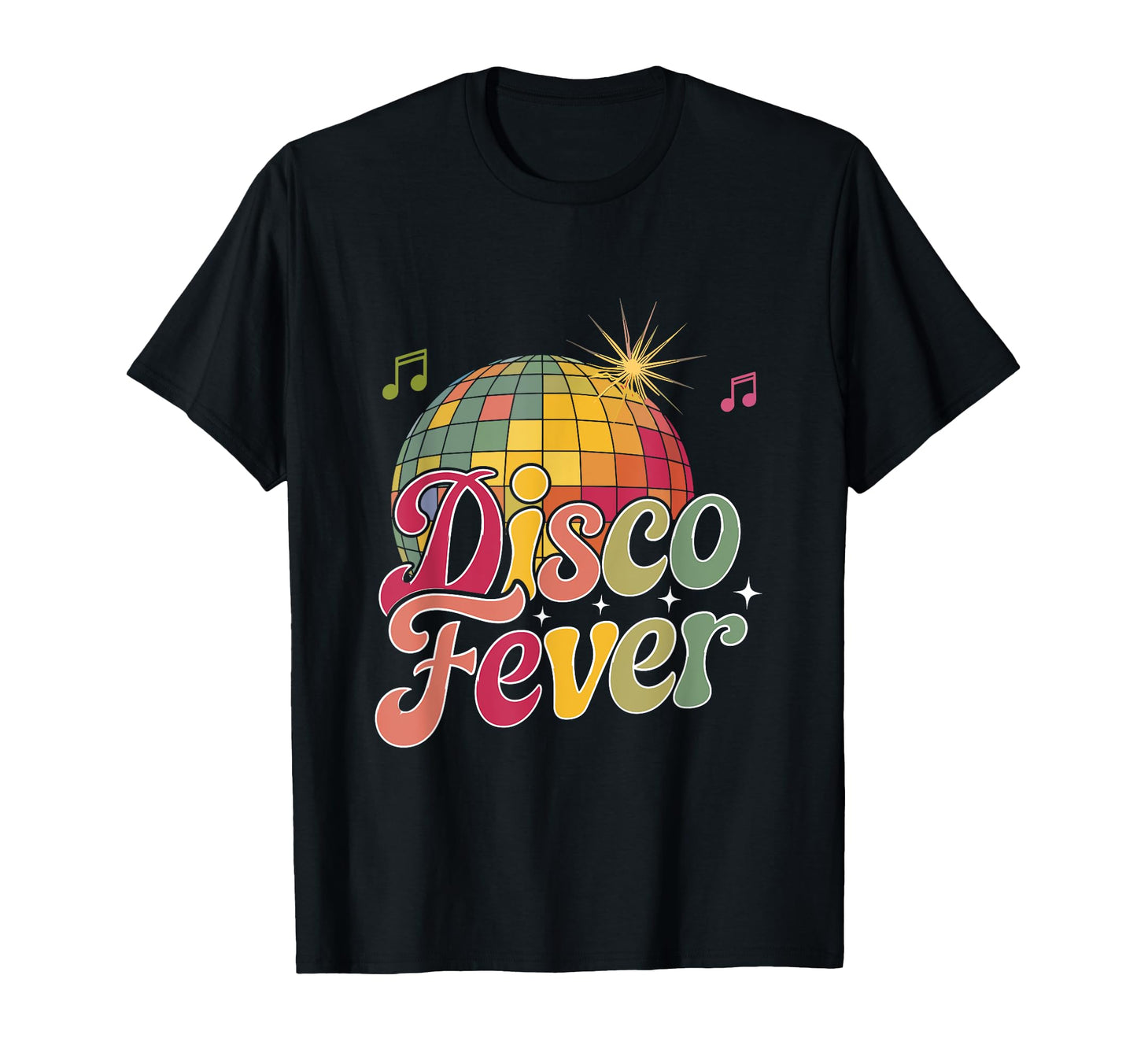 Disco Fever 70S Dancing Dance Music T-Shirt - Trendy Graphic Unisex - T-Shirt, Sweatshirt, Hoodie