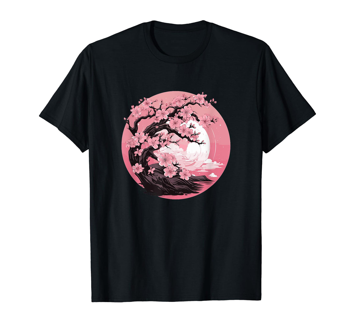 Japanese Aesthetic Vaporwave Cherry T-Shirt - Custom Art Print Unisex - T-Shirt, Sweatshirt, Hoodie