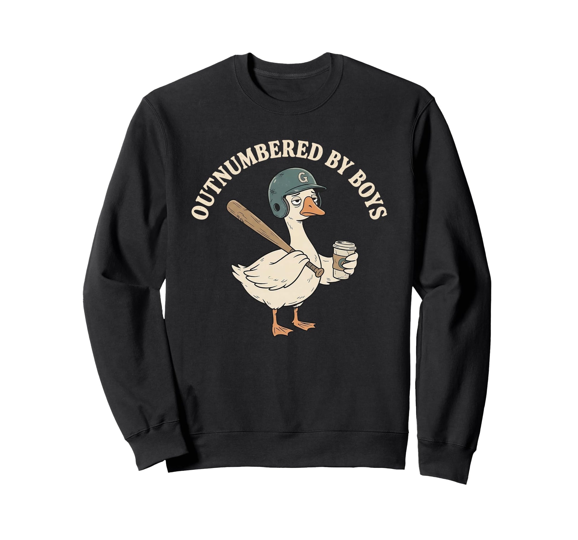 Outnumbered Goose Sweatshirt - Streetwear Style Unisex - T-Shirt, Sweatshirt, Hoodie