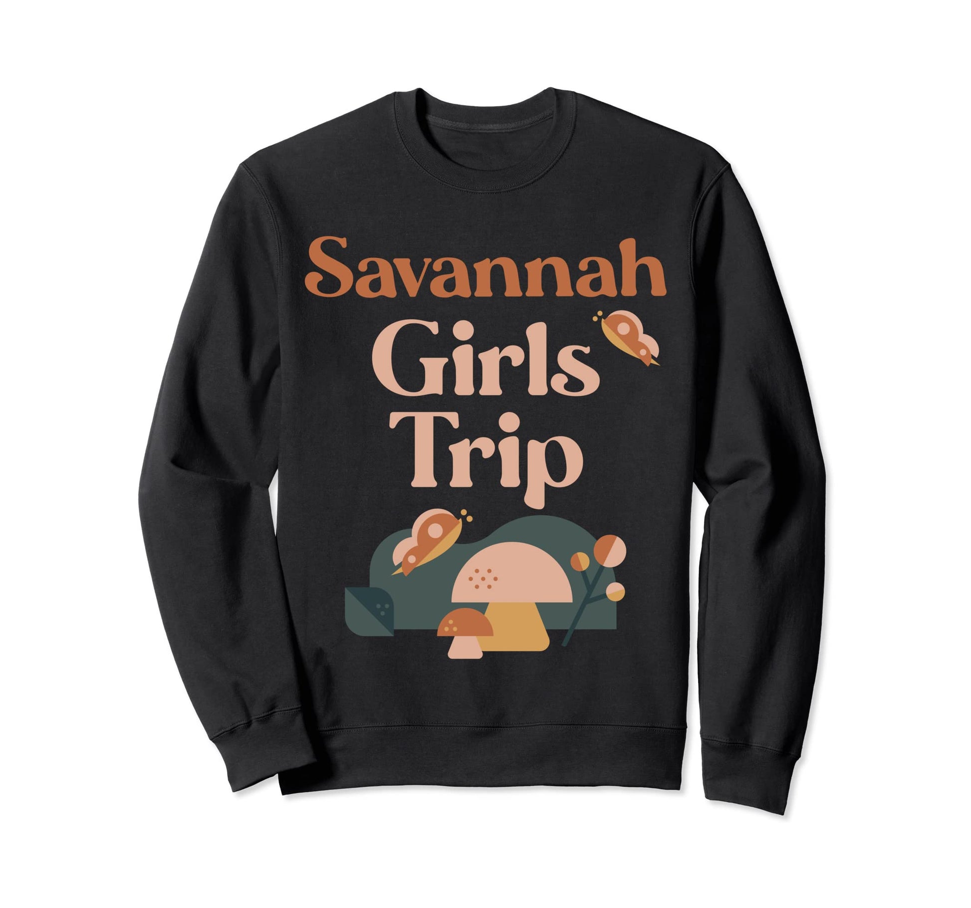 Savannah Trip Matching Group Groovy Sweatshirt - Novelty Apparel Men Women - T-Shirt, Sweatshirt, Hoodie
