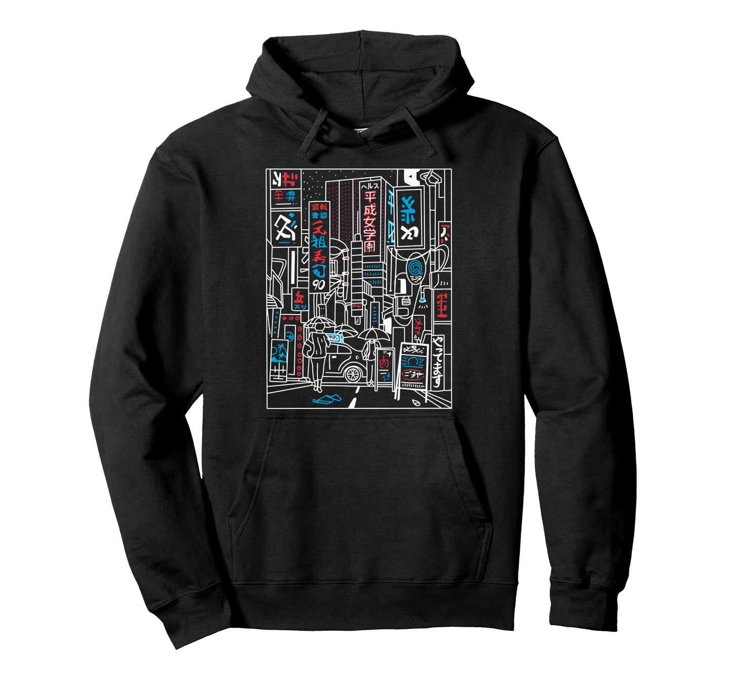 Vaporwave Aesthetic Japan 80S 90S Hoodie - Streetwear Style Men Women - T-Shirt, Sweatshirt, Hoodie