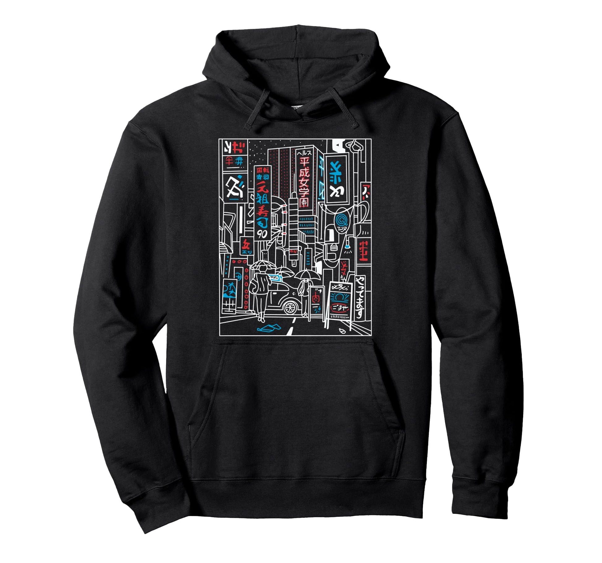 Vaporwave Aesthetic Japan 80S 90S Hoodie - Streetwear Style Men Women - T-Shirt, Sweatshirt, Hoodie