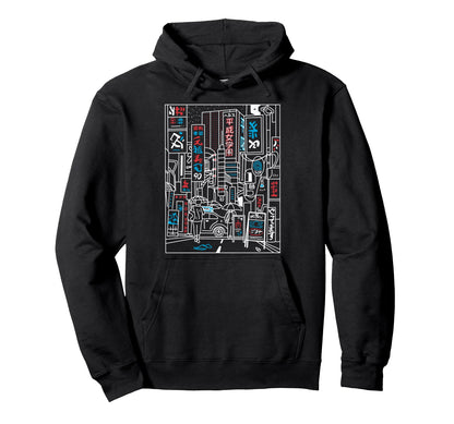 Vaporwave Aesthetic Japan 80S 90S Hoodie - Streetwear Style Men Women - T-Shirt, Sweatshirt, Hoodie