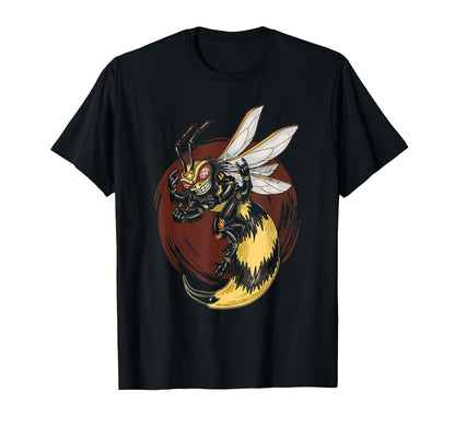 Rock Hands Bees Hip Hop Old School Rap T-Shirt - Unique Graphic Unisex - T-Shirt, Sweatshirt, Hoodie