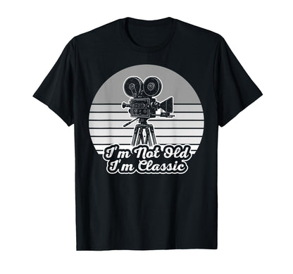 Im Not Old Im Camera T-Shirt - Aesthetic Graphic for Adults - T-Shirt, Sweatshirt, Hoodie