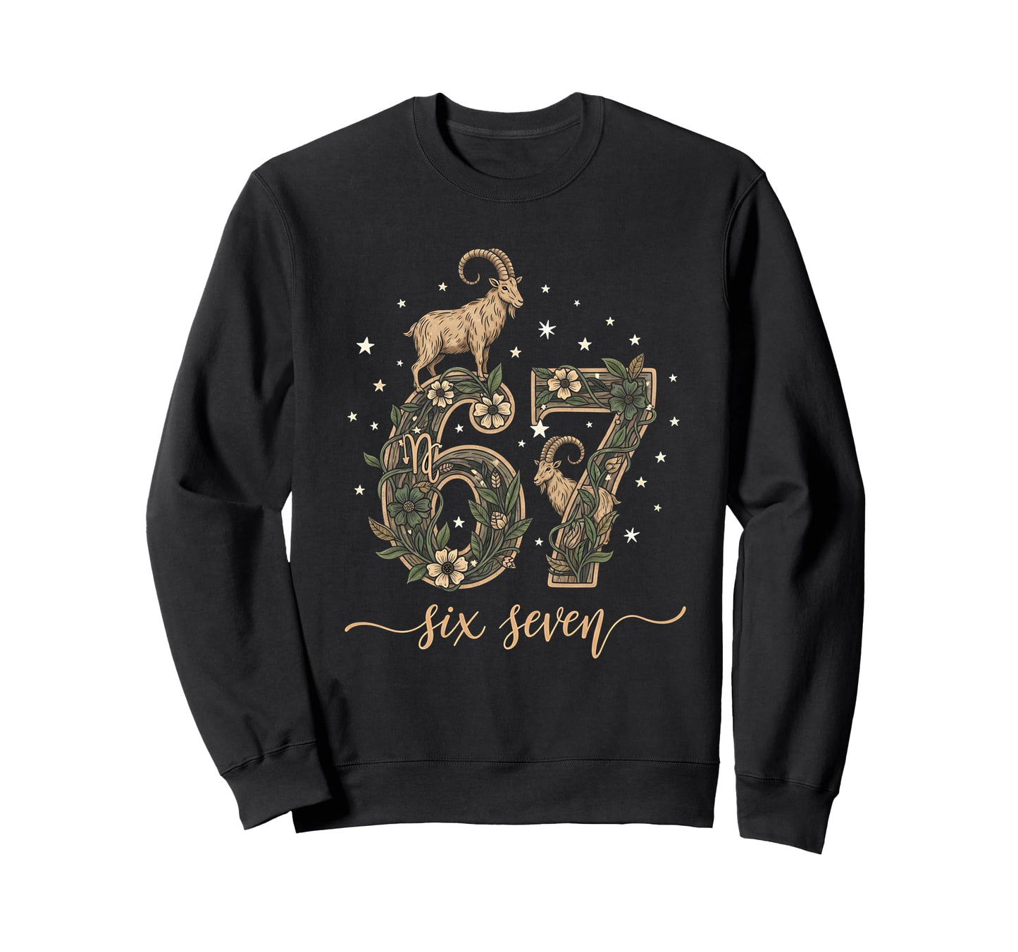 Boho Capricorn 67 Six Seven Zodiac Sweatshirt - Streetwear Style Men Women - T-Shirt, Sweatshirt, Hoodie