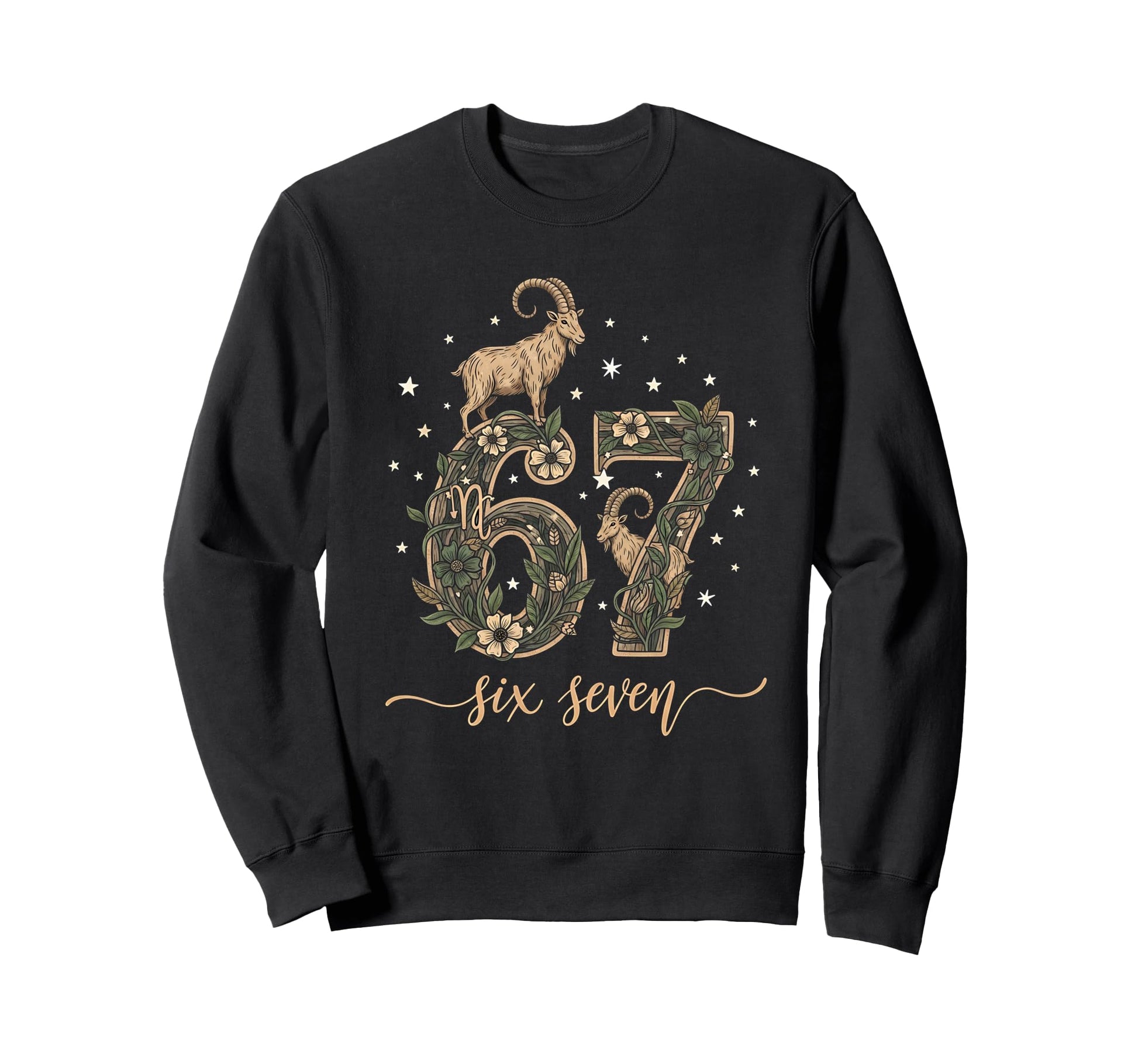 Boho Capricorn 67 Six Seven Zodiac Sweatshirt - Streetwear Style Men Women - T-Shirt, Sweatshirt, Hoodie