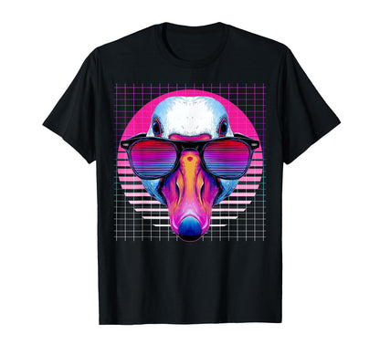 Goose Sunglasses Duck Vaporwave Aesthetic T-Shirt - Graphic Print Men Women - T-Shirt, Sweatshirt, Hoodie