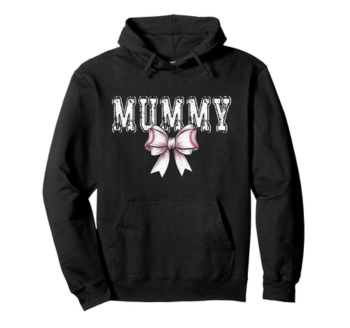Coquette Baseball Mummy Spirit Hoodie - Streetwear Style for Adults - T-Shirt, Sweatshirt, Hoodie
