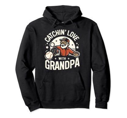 Baseball Grandpa Grandfather Gramps Hoodie - Unique Graphic Unisex - T-Shirt, Sweatshirt, Hoodie