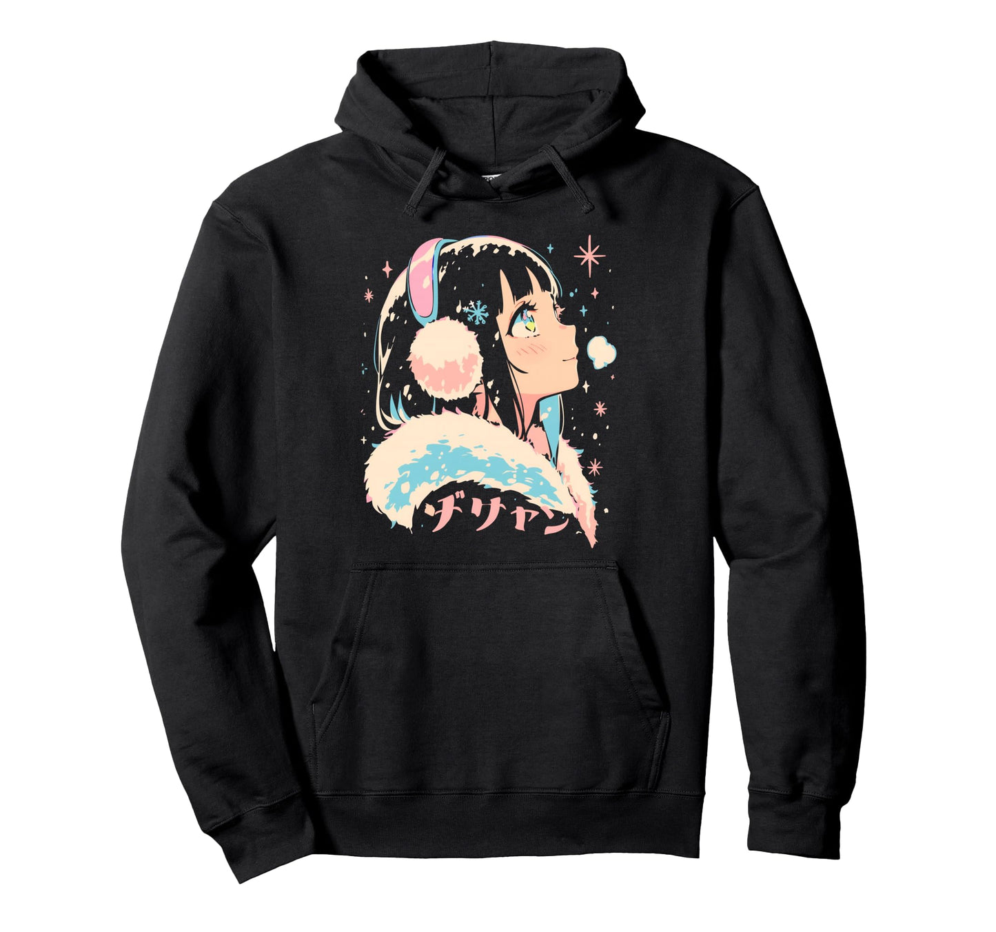 Goth Grunge Demon Anime Waifu Horror Alt Hoodie - Trendy Graphic Men Women - T-Shirt, Sweatshirt, Hoodie