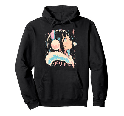 Goth Grunge Demon Anime Waifu Horror Alt Hoodie - Trendy Graphic Men Women - T-Shirt, Sweatshirt, Hoodie