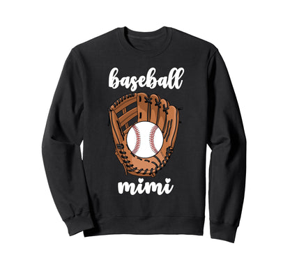 Proud Baseball Mimi Game Day Sweatshirt - Streetwear Style Men Women - T-Shirt, Sweatshirt, Hoodie