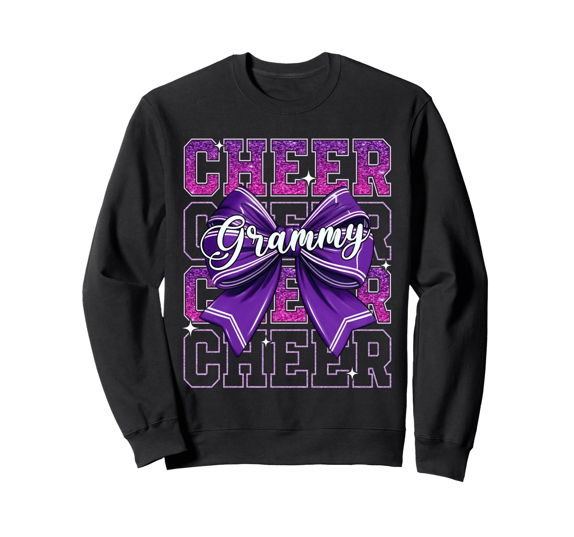 Cheer Grammy Mothers Day Purple Sweatshirt - Streetwear Style for Adults - T-Shirt, Sweatshirt, Hoodie