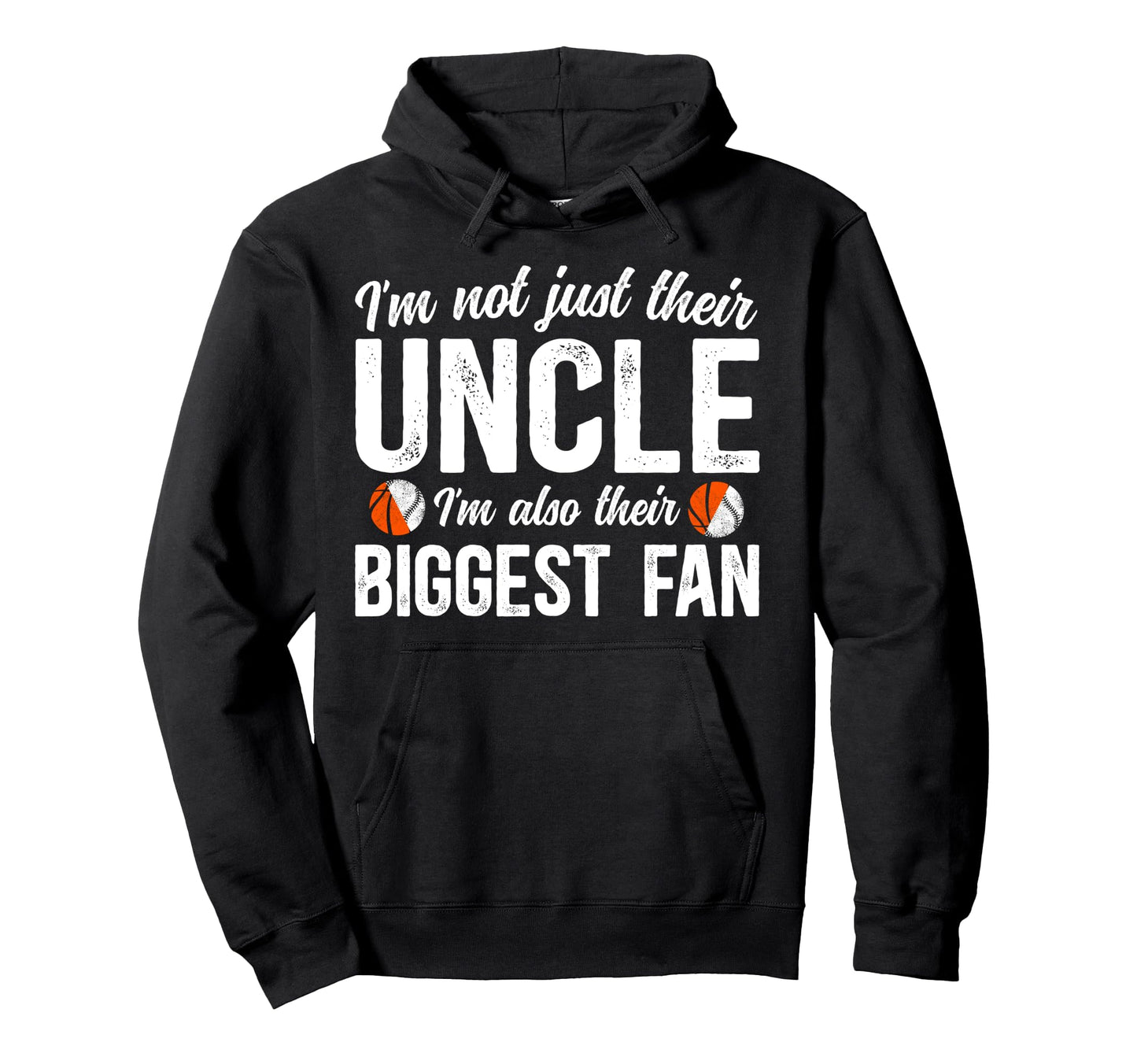 Their Biggest Fan Baseball Basketball Hoodie - Minimalist Print Men Women - T-Shirt, Sweatshirt, Hoodie