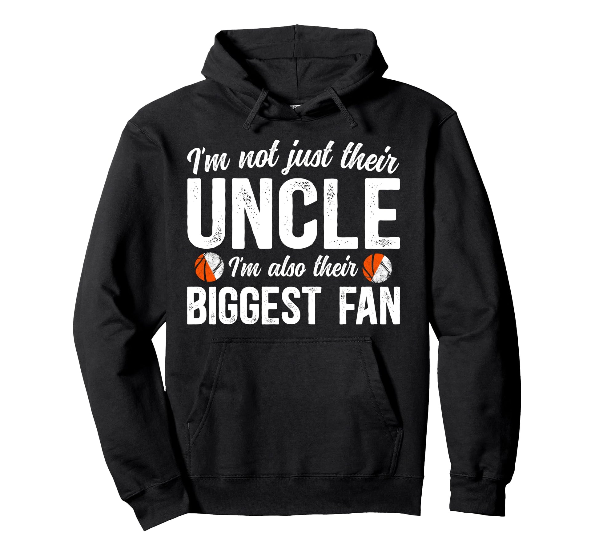 Their Biggest Fan Baseball Basketball Hoodie - Minimalist Print Men Women - T-Shirt, Sweatshirt, Hoodie